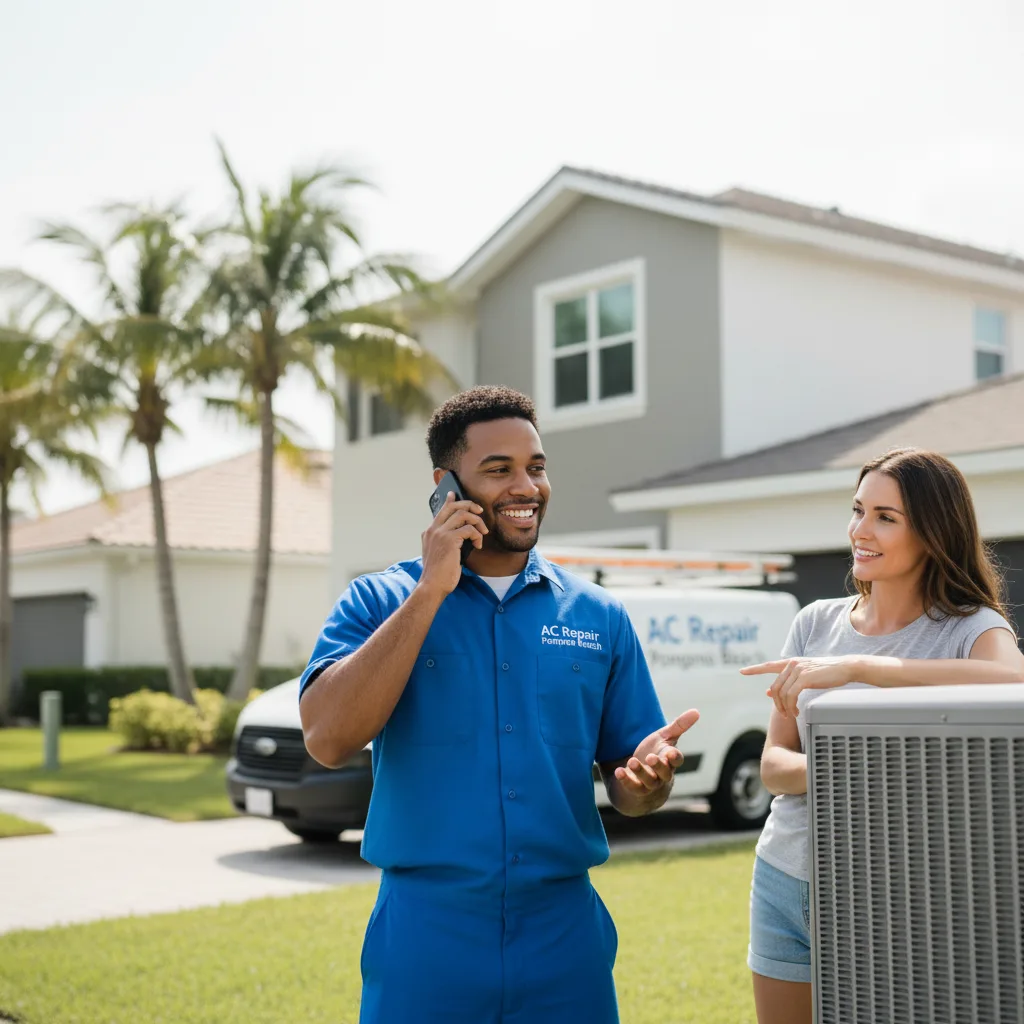 AC Repair Pompano Beach customer support in Raynham